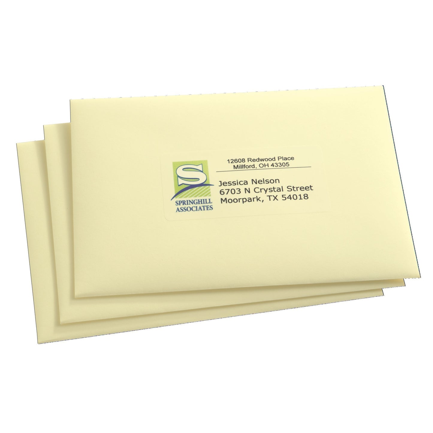 Avery Clear Easy Peel Return Address Labels 1/2" x 1-3/4", Pack of 2,000 (8667)