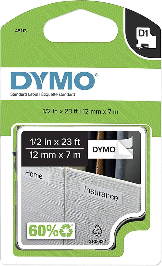 Dymo 1000 Black On White Beglium