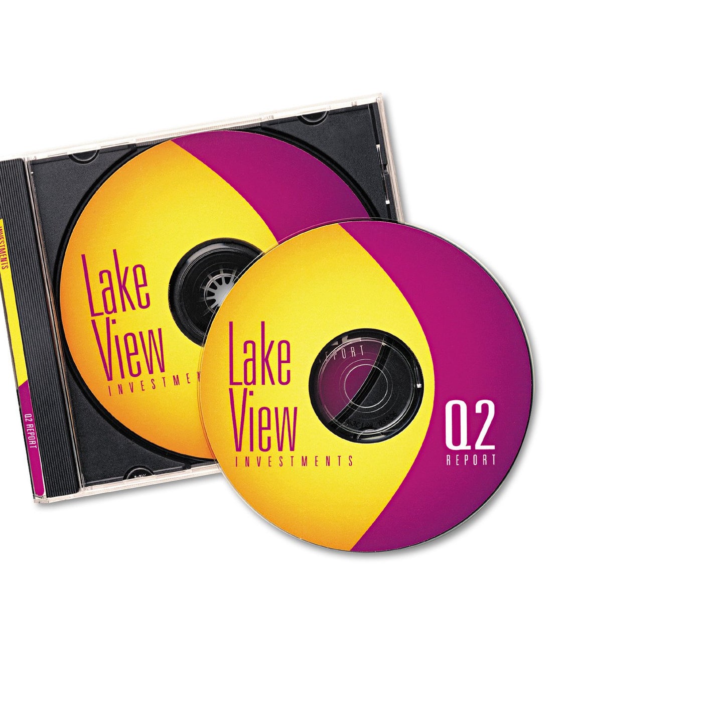 Avery CD Labels, Matte White, 40 Disc Labels and 80 Spine Labels (8692),4.5/8 Inches