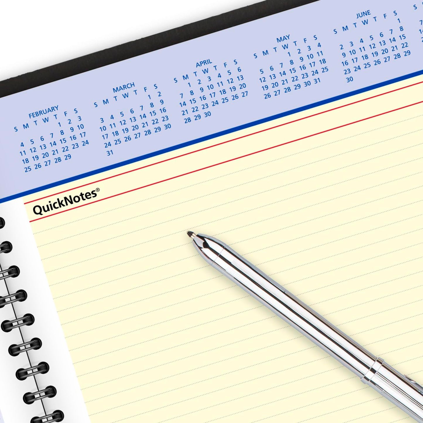 AT-A-GLANCE 2025 Planner, Weekly & Monthly, 8" x 10", Large, Open Scheduling, QuickNotes, Black (76010525)