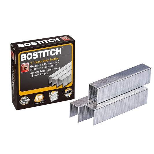 Amax SB35581M Heavy-Duty Staples, Use in B310HDS, 00540, 5/8-Inch L, 1000/BX