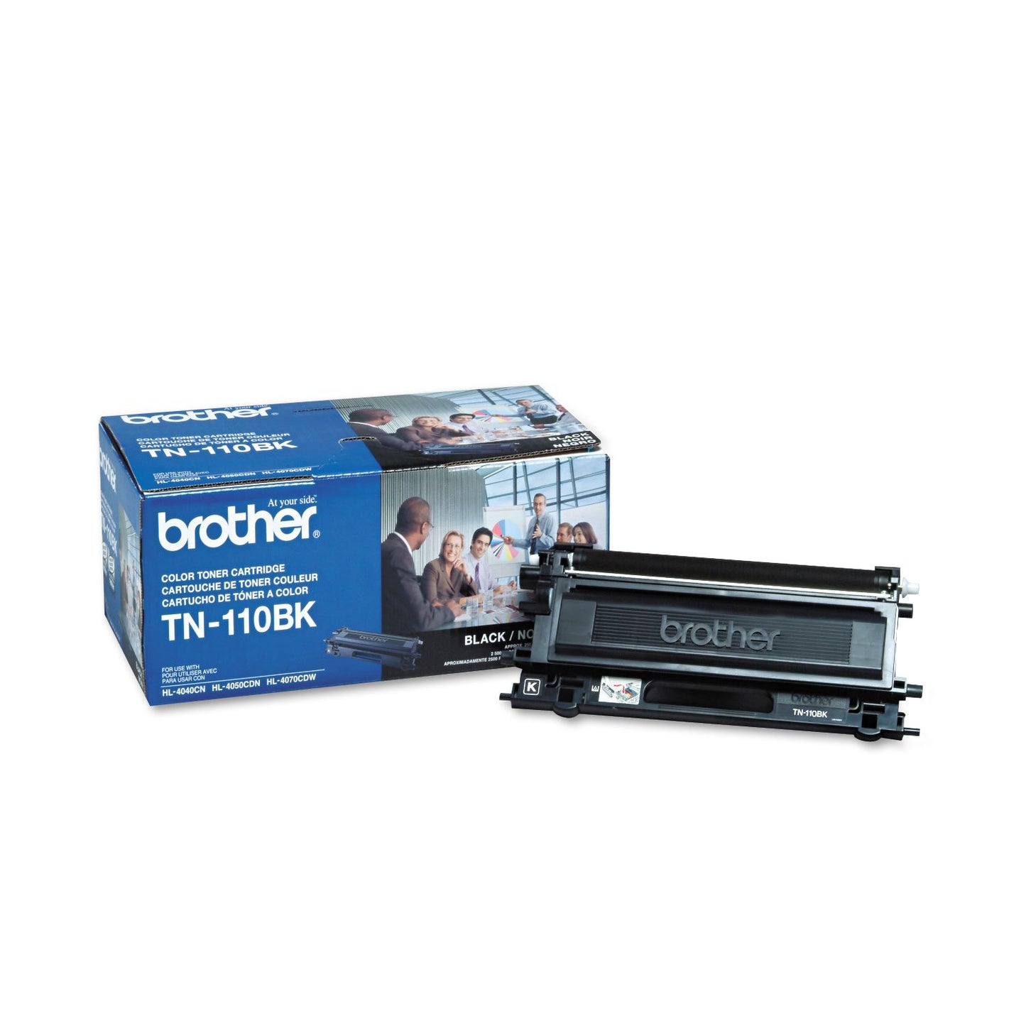 Brother TN110BK Toner Cartridge, Black