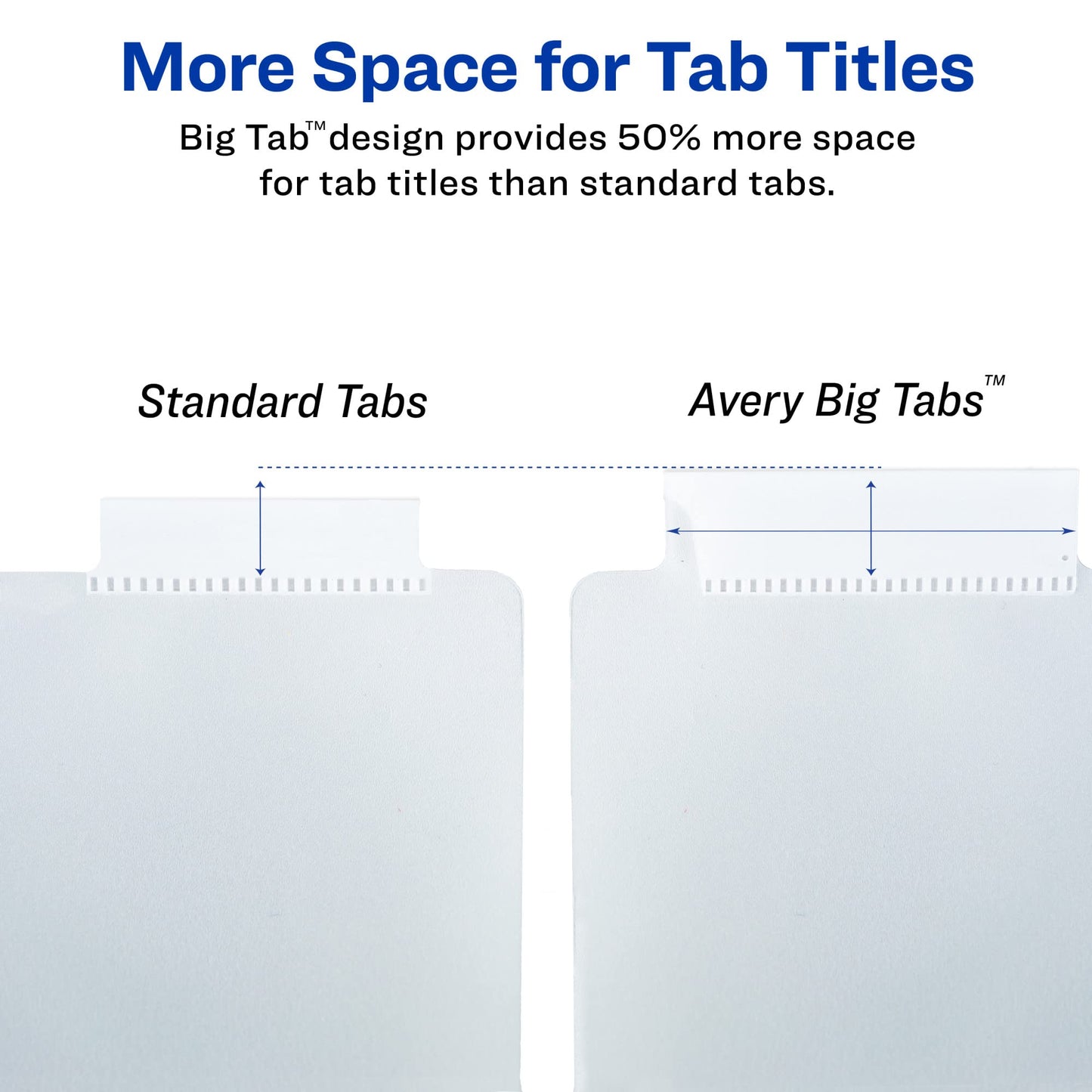 Avery Dividers for 3 Ring Binders, 8 Tab Binder Dividers, Plastic Binder Dividers with Pockets, Insertable Big Tabs, Vibrant Geometric Patterns, Works with Sheet Protectors, 1 Set (07709)