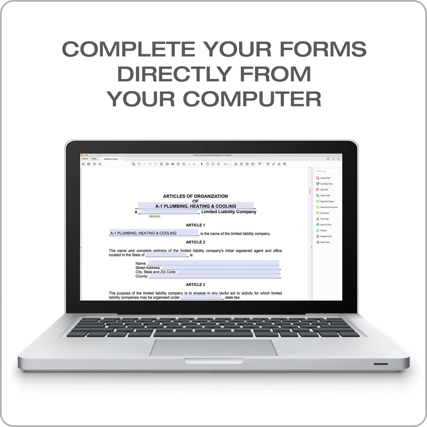 Adams Limited Liability Companies Manual and Forms on CD (SS4309)