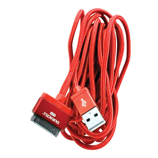 Duracell® Sync & Charge 30-Pin USB Cable, 10'