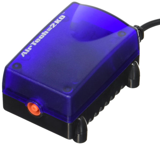 PENN-PLAX Air-Tech Aquarium Air Pump � Ultra Quiet and Reliable � Single Outlet � Great for Fish Tanks Up to 30 Gallons