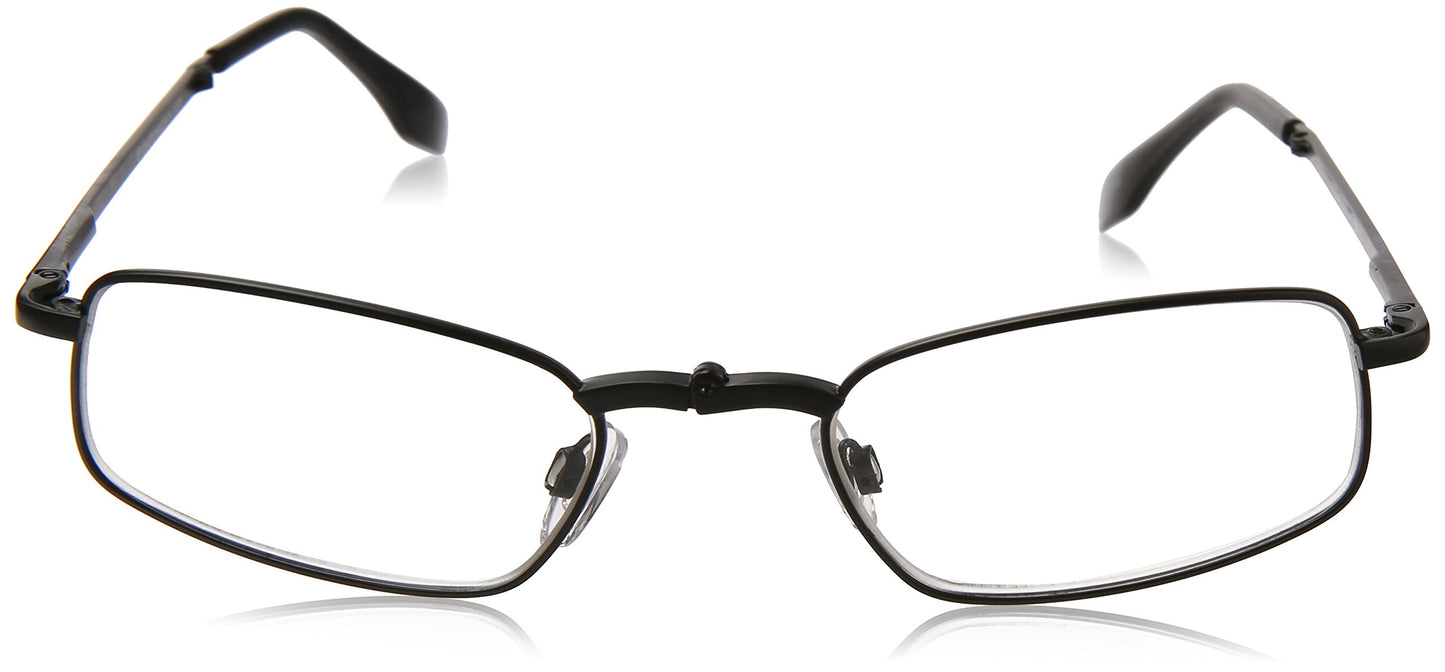 Dr. Dean Edell Pocket Reading Glass with Black Flat Folder, 1.50, 0.200 Ounce
