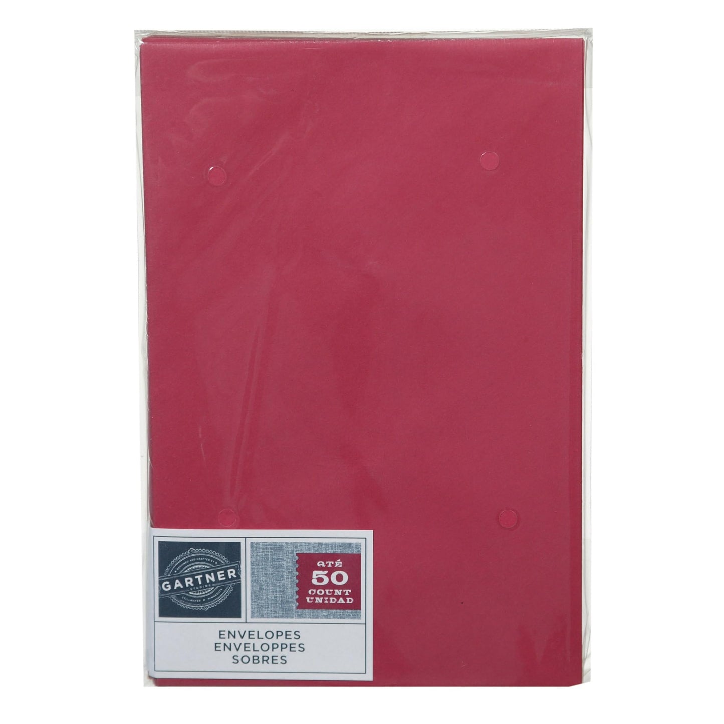 Red A9 Envelopes - 50 Count