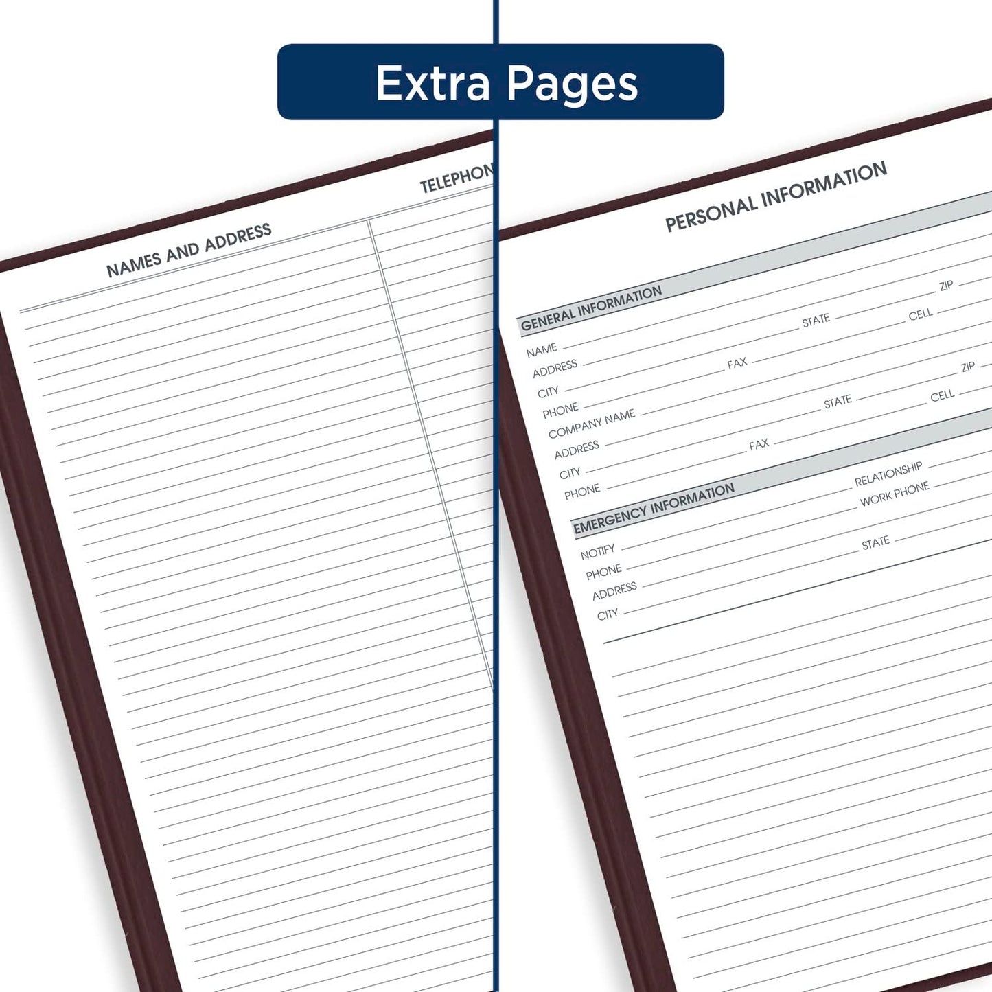 AT-A-GLANCE 2024 Weekly Planner, Quarter-Hourly Appointment Book, 8-1/4" x 11", Large, Winestone (709505024)