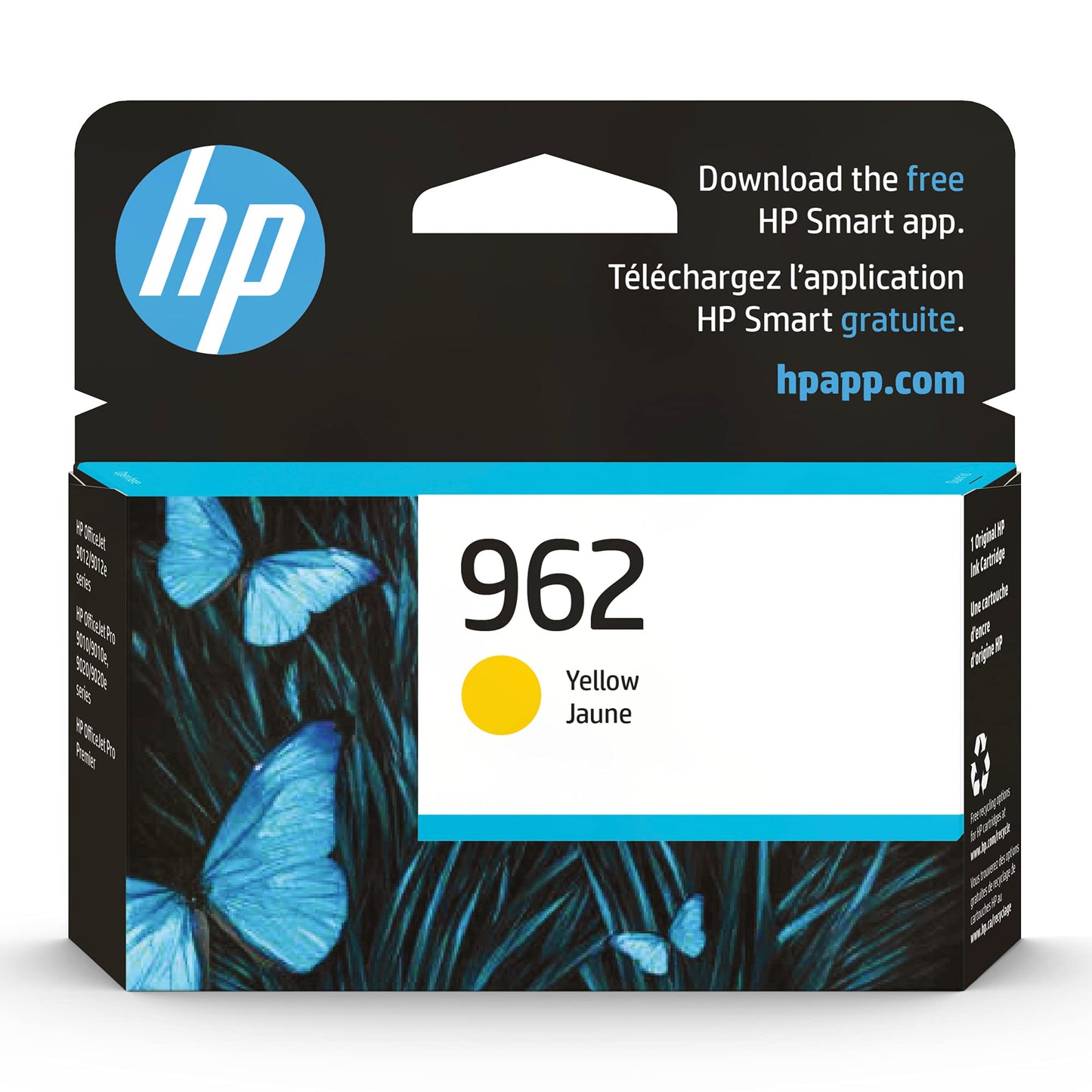 Original HP 962 Yellow Ink Cartridge | 3HZ98AN - exp 03/2021