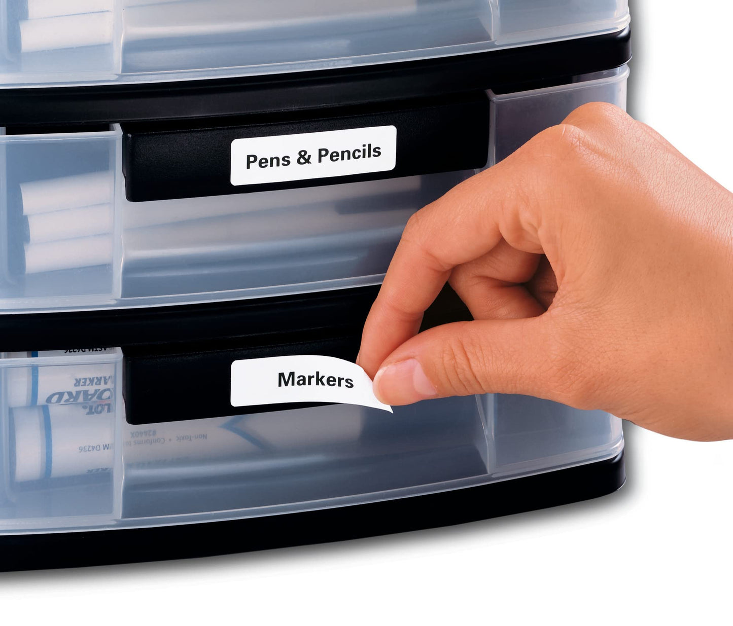Avery Removable ID Labels, Sure Feed Technology, 0.5" x 1.75", 5 Packs (6467)