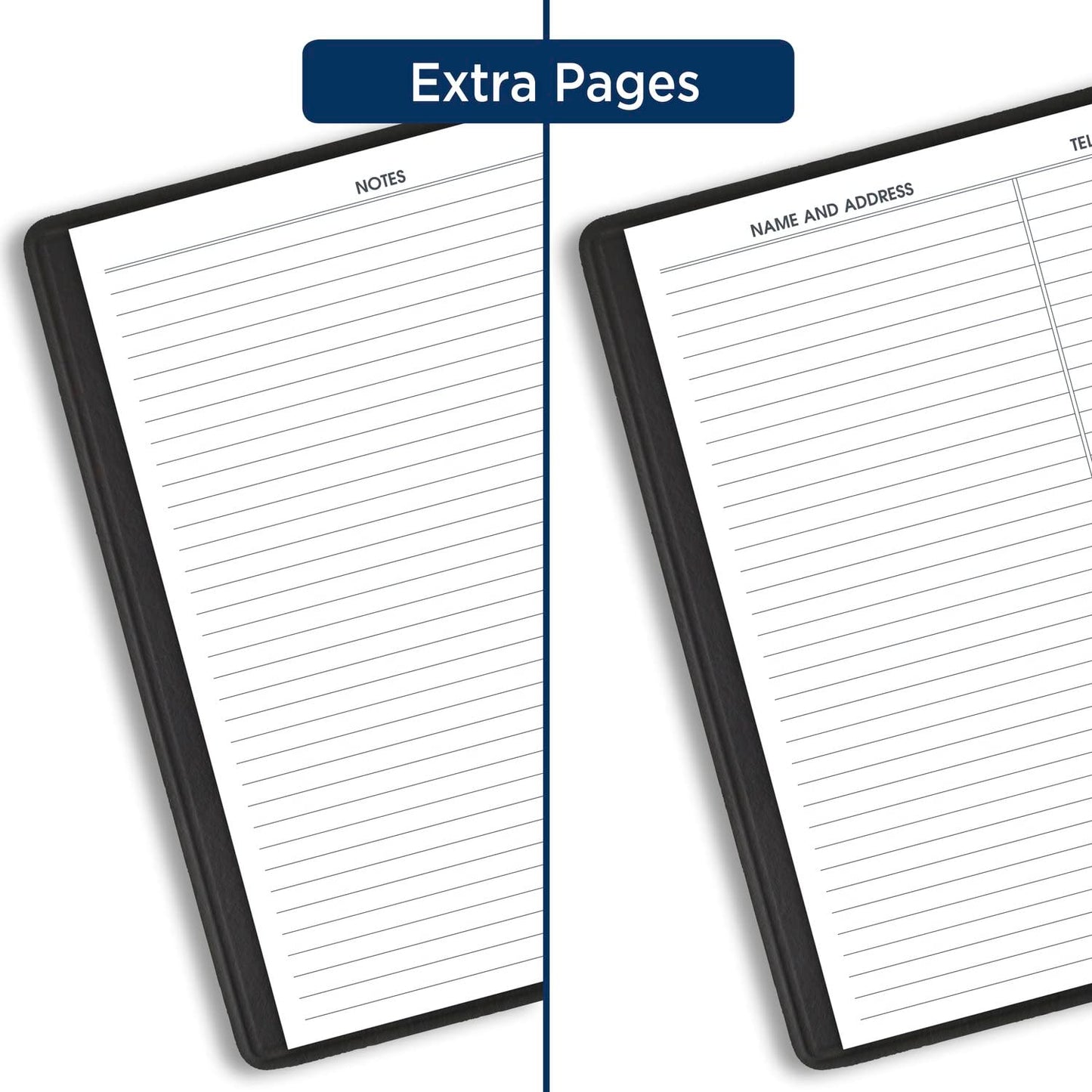 AT-A-GLANCE 2024 Weekly Planner, Quarter-Hourly Appointment Book, 7" x 8-3/4", Medium, Telephone/Address Pages, Black (709510524)
