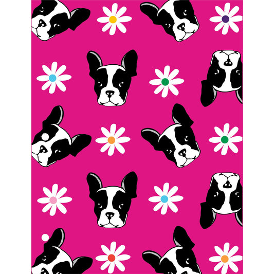 Eccolo BTS 2-Pocket Folder, 8-1/2" x 11", Pug