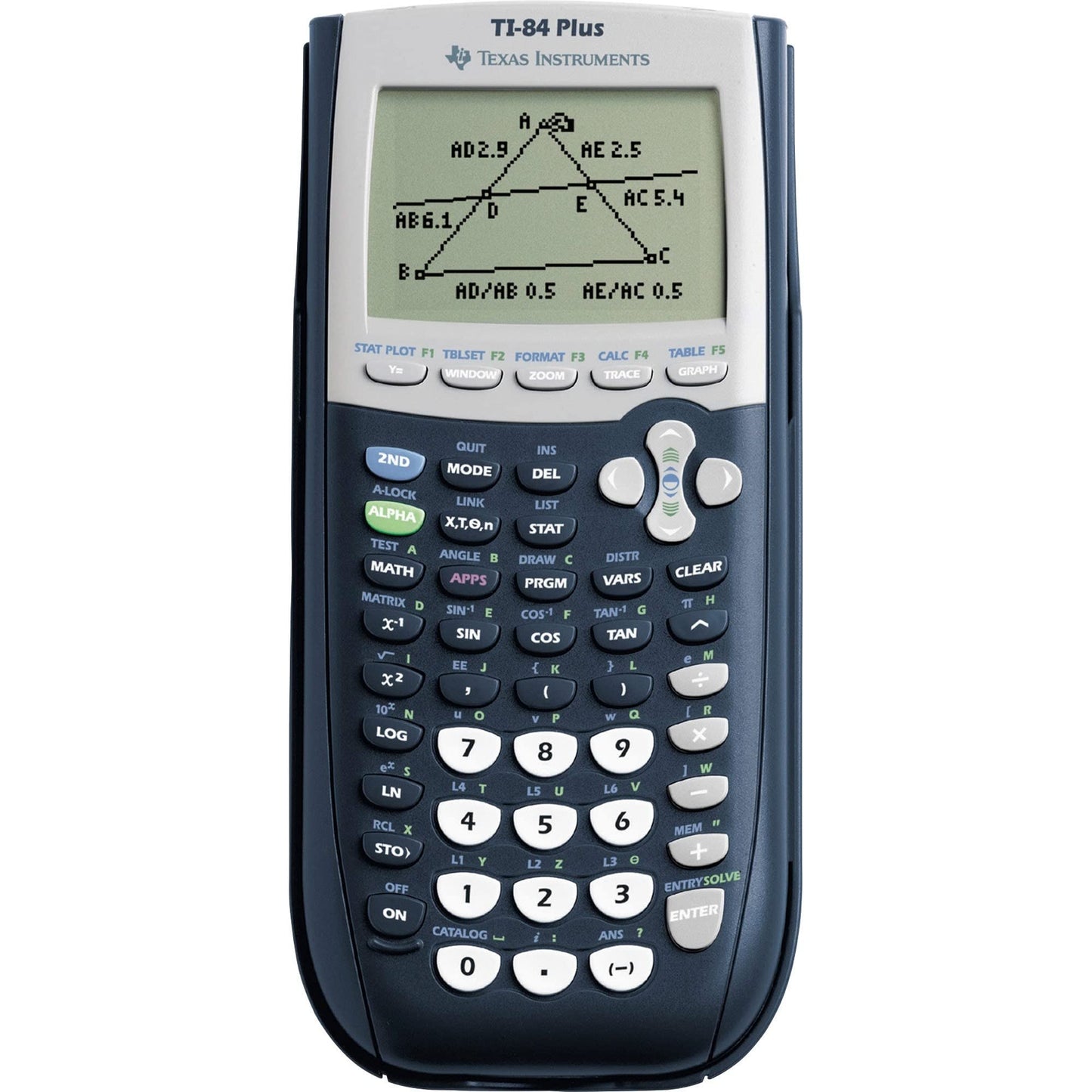 Texas Instruments TI-84 Plus Graphics Calculator, Black 320 x 240 pixels (2.8" diagonal)