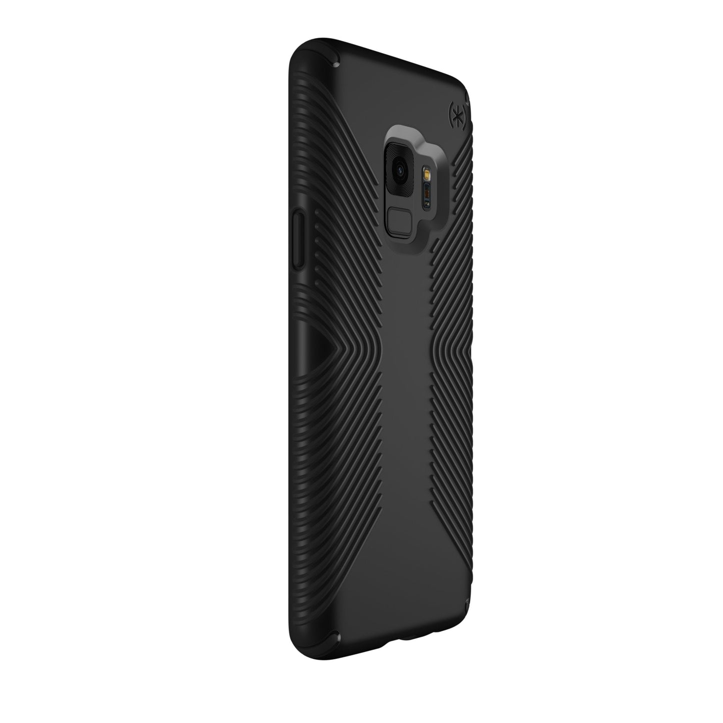 Speck Presidio Grip Samsung Galaxy S9 Case, Black/Black - 109509-1050