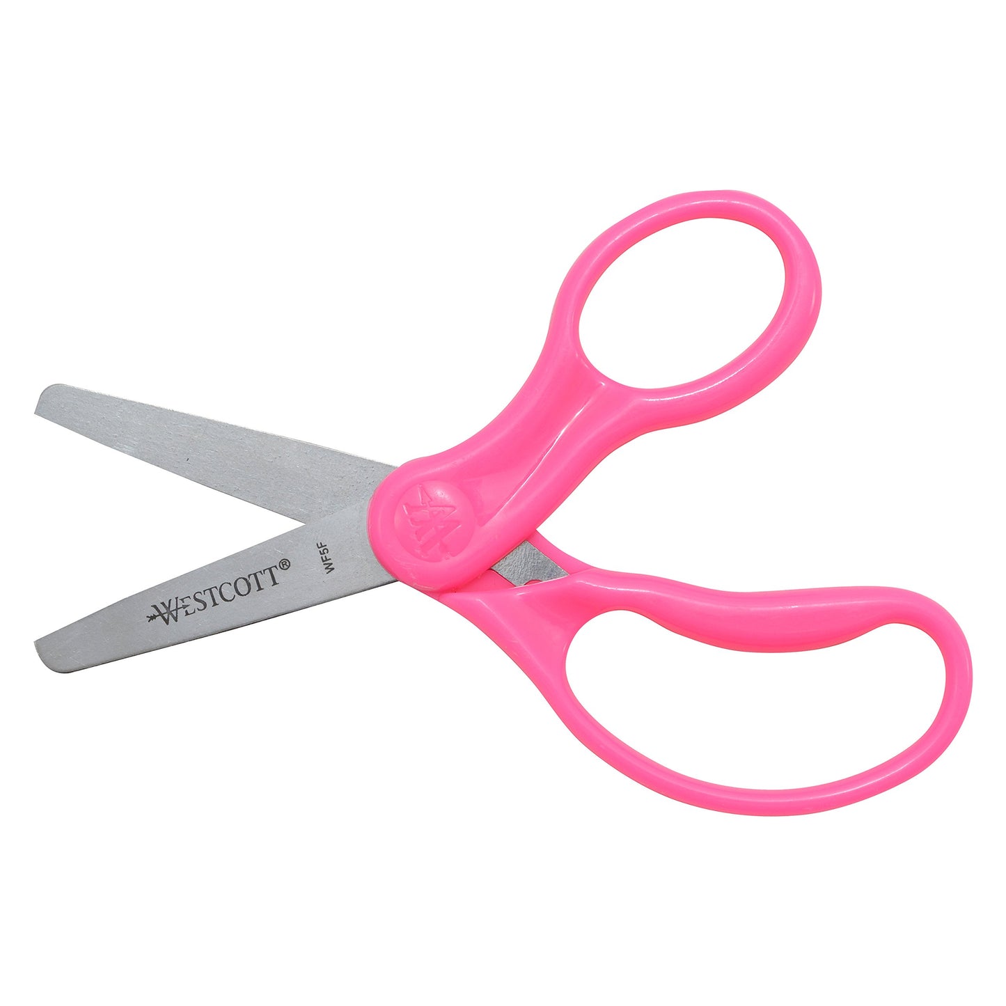 Westcott 13130 Right- and Left-Handed Scissors, Kids' Scissors, Ages 4-8, 5-Inch Blunt Tip, Assorted