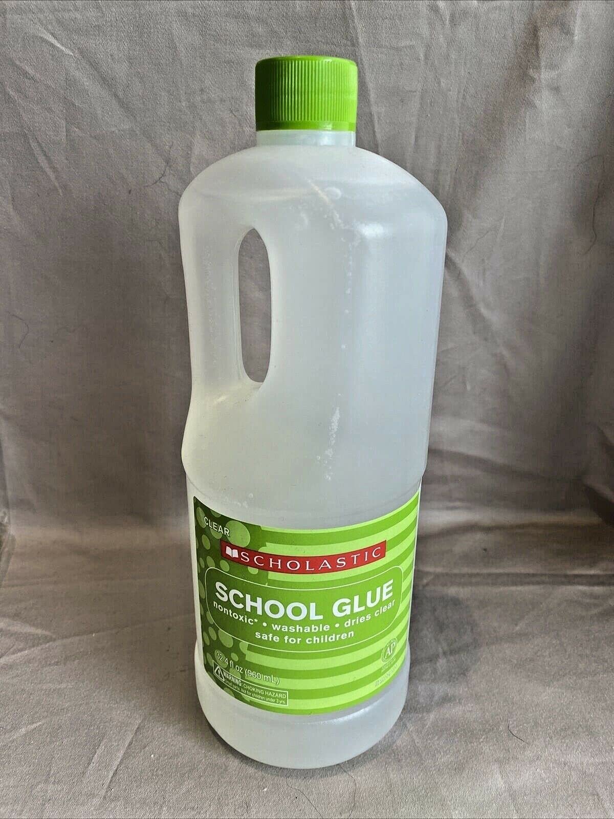 Scholastic Liquid Glue, 32.4 Oz, Clear