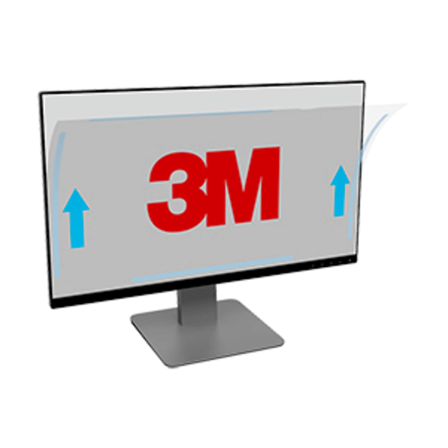 3M Privacy Filters 3M Privacy Filter for 24" Widescreen Monitor, Protect your confidential information, Easy to attach (PF240W9B), Black/Grey, 24.0" Widescreen (16:9)