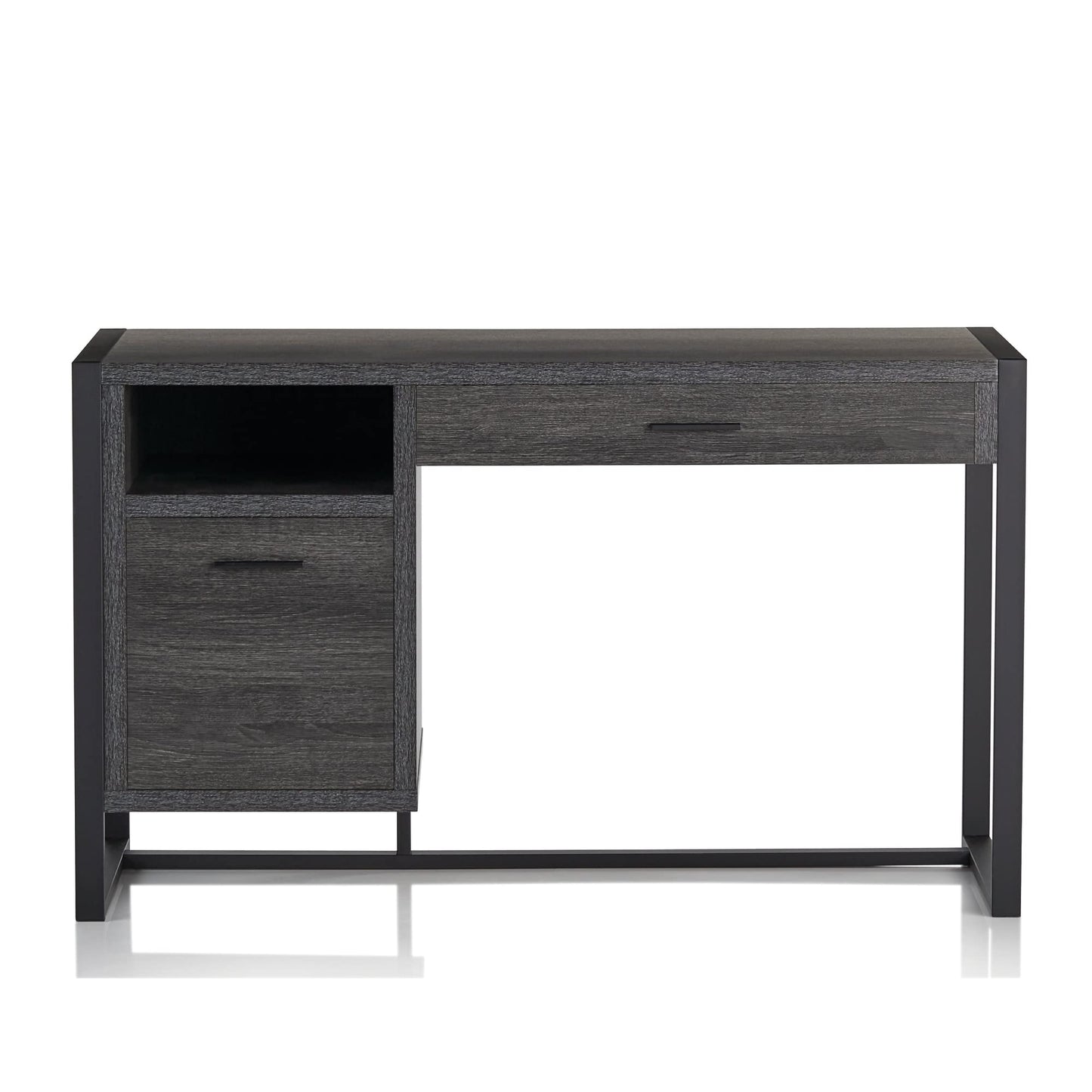 Realspace� DeJori 51" W Writing Desk, Charcoal