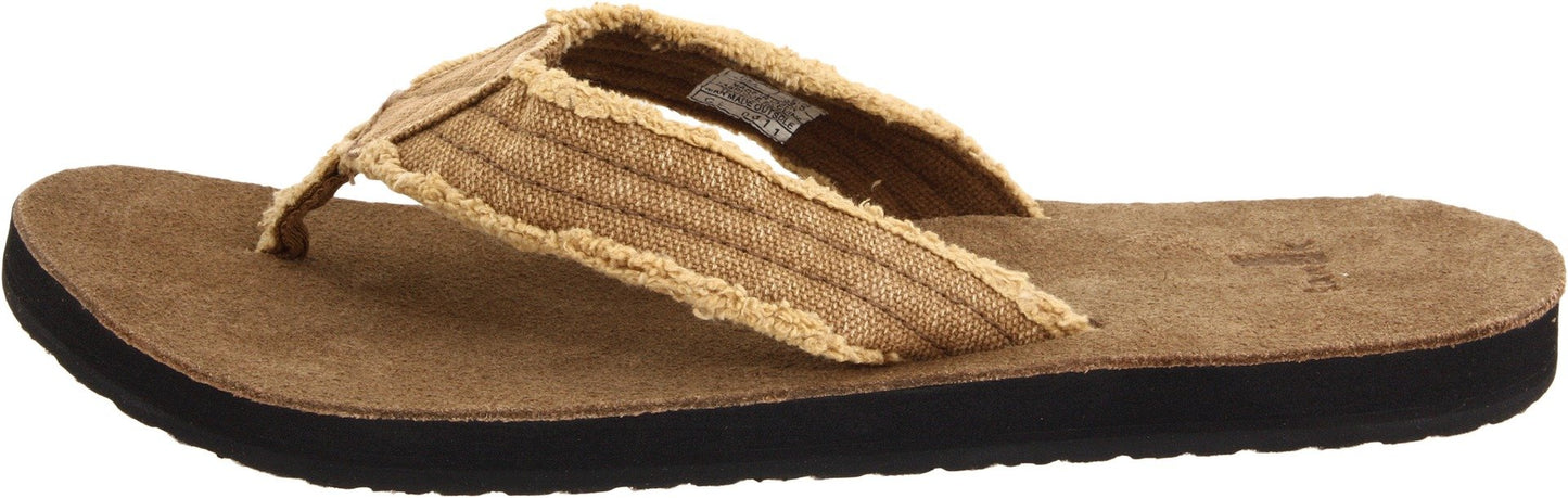 Sanuk Fraid Not Khaki 13 D (M)