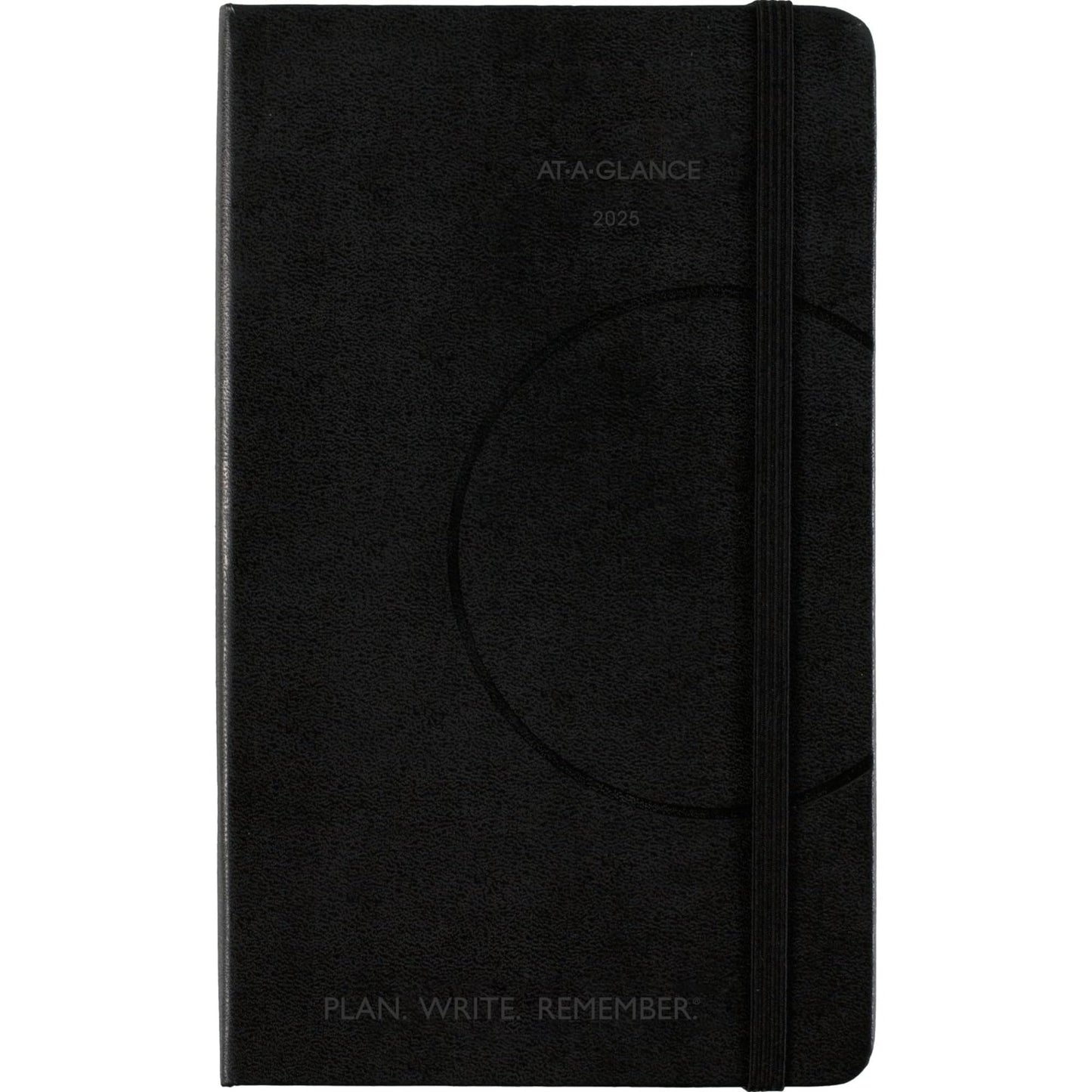 2025 AT-A-GLANCE® Plan. Write. Remember. Weekly/Monthly Planner, 5" x 8-1/4", Black, January to December