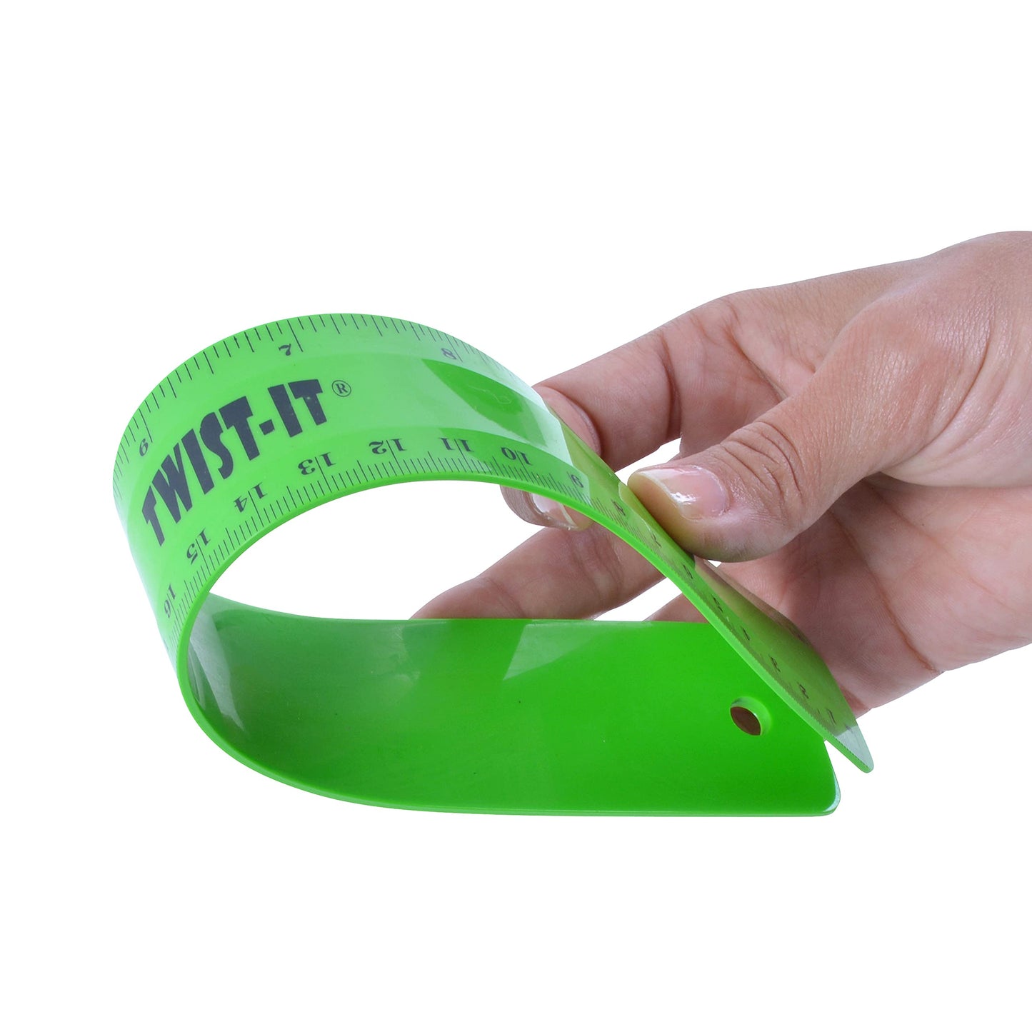Westcott 12" Twist It Flexible Ruler, Assorted Colors