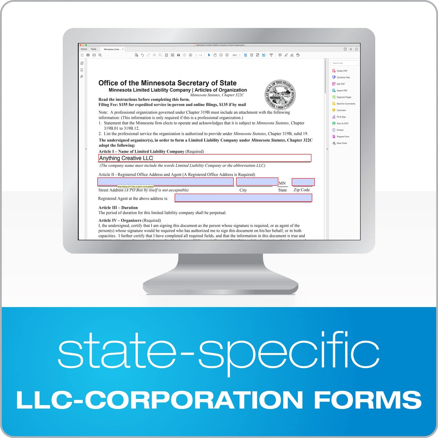 Adams Limited Liability Companies Manual and Forms on CD (SS4309)