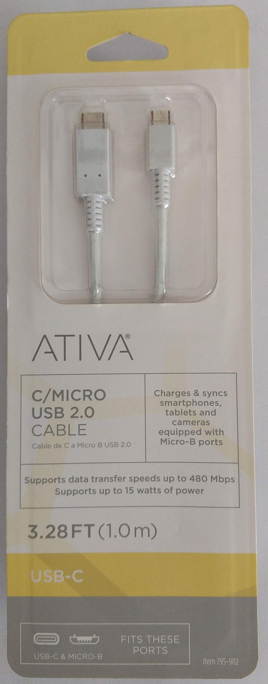 Ativa C/Micro USB 2.0 Cable 795-902