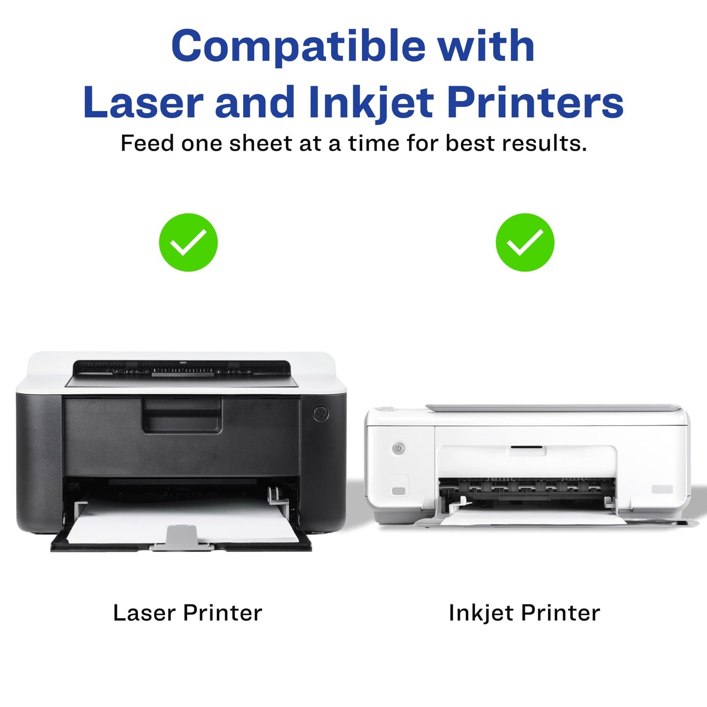 Avery Printable Postcards, 4.25" x 5.5", Ivory, 100 Blank Postcards for Laser and Inkjet Printers (5919)