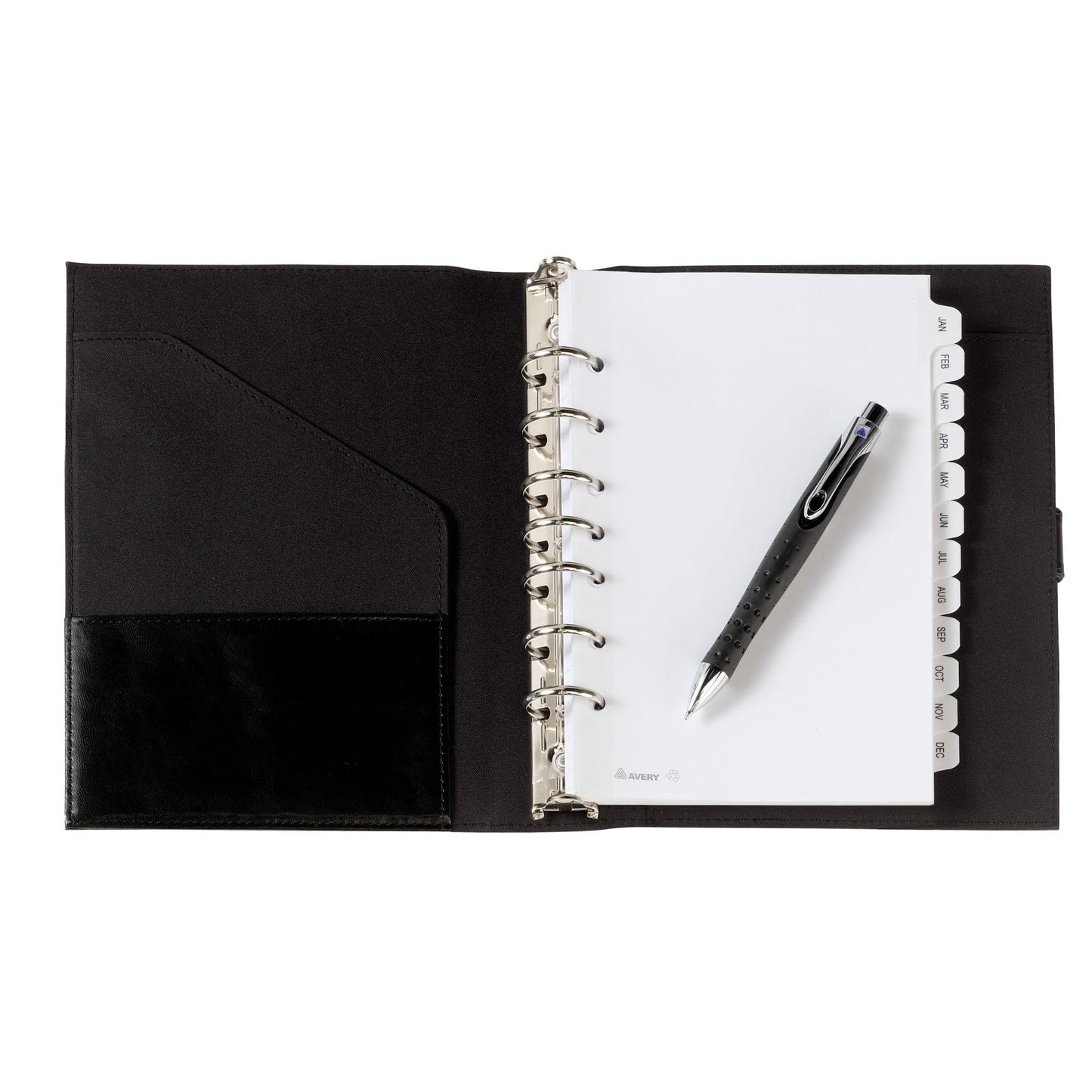 Avery 11315 Preprinted Tab Dividers, 12-Tab, 8 1/2 x 5 1/2