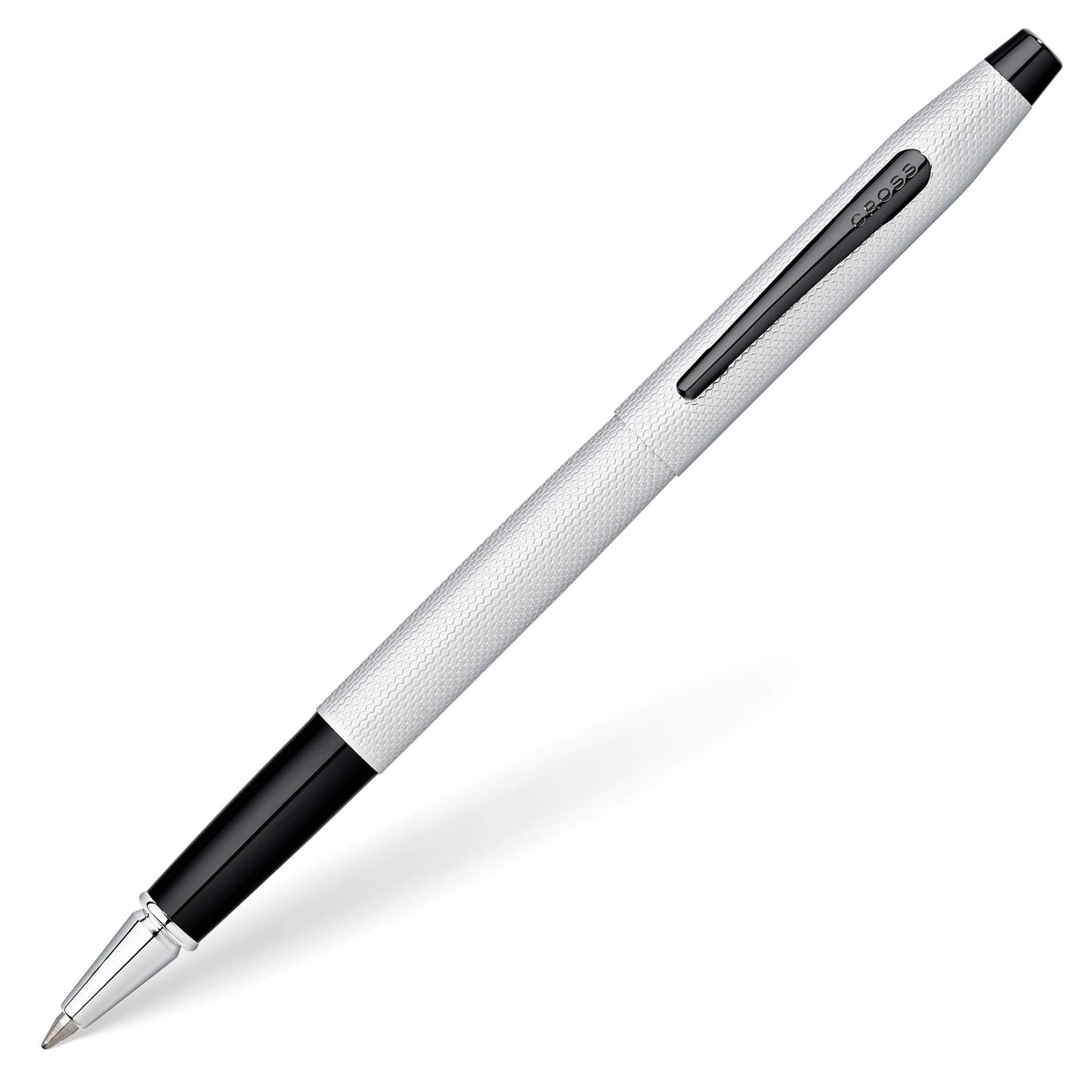 Cross Classic Century Refillable Gel Ink Rollerball Pen, Medium Rollerball, Includes Premium Gift Box - Brushed Chrome