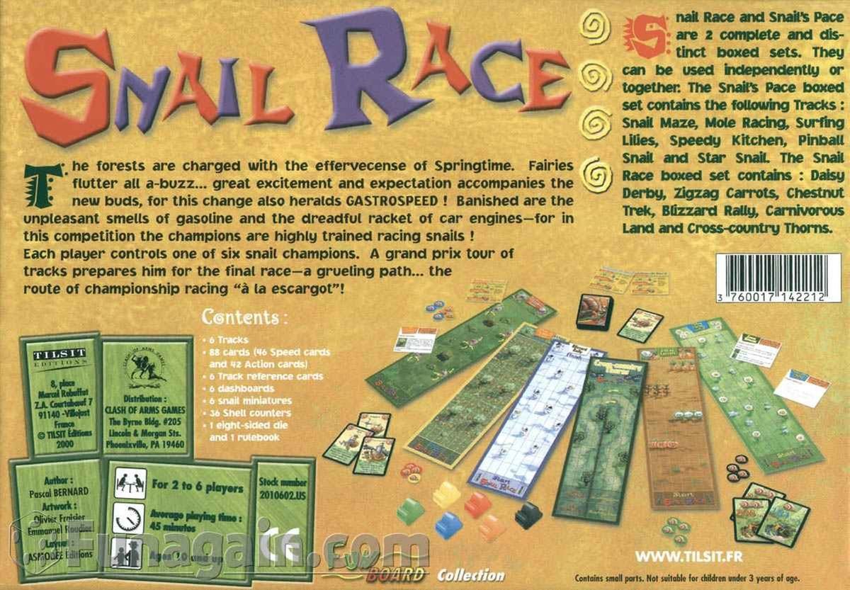 Clash of Arms Games Snail Race