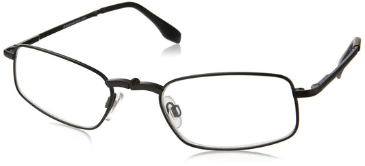 Dr. Dean Edell Pocket Reading Glass with Black Flat Folder, 1.50, 0.200 Ounce