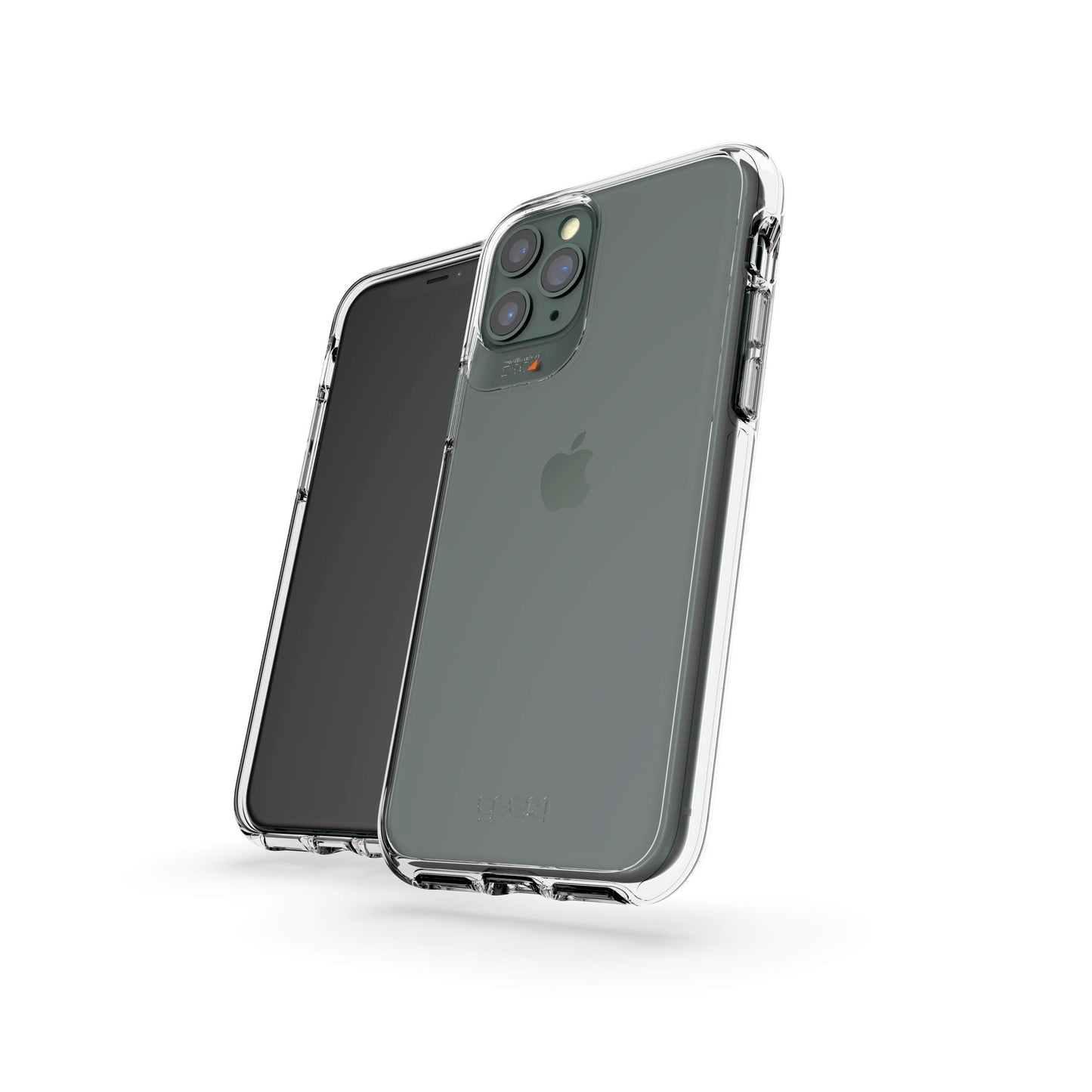 ZAGG Gear4 Crystal Palace Compatible with iPhone 11 Pro Case, Advanced Impact Protection with Integrated D3O Technology, Anti-Yellowing, Phone Cover � Transparent, Crystal Clear (36577)