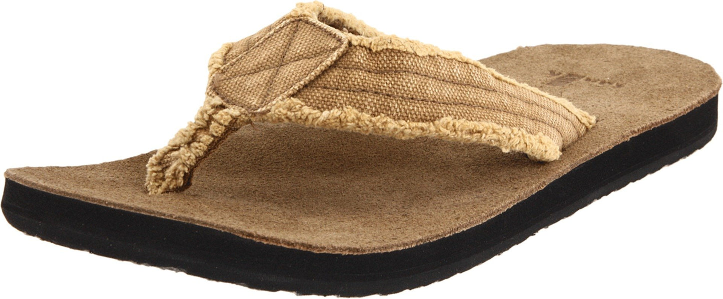 Sanuk Fraid Not Khaki 13 D (M)