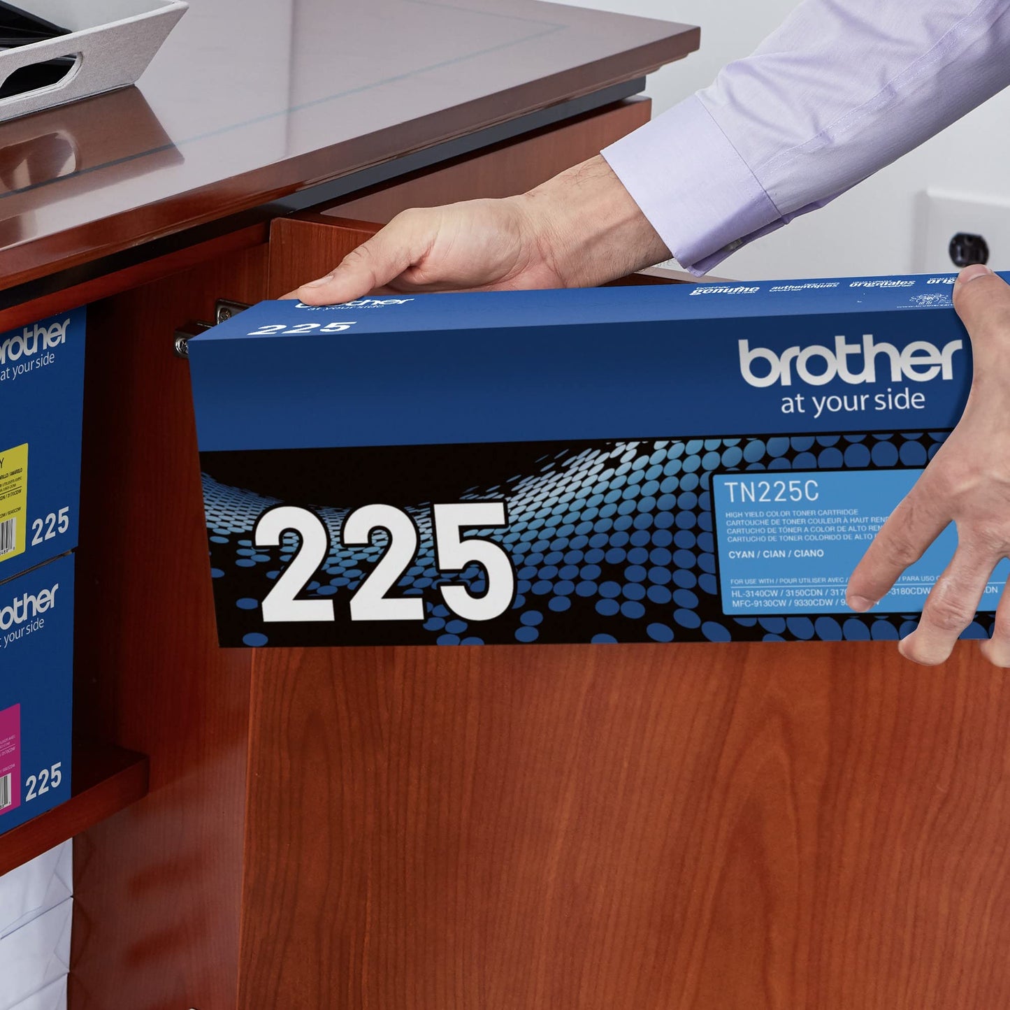 Brother Printer TN225C High Yield Cyan Toner Cartridge