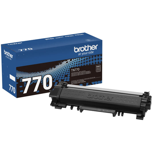 Brother TN770 Super High Yield Black Toner, 1 Size