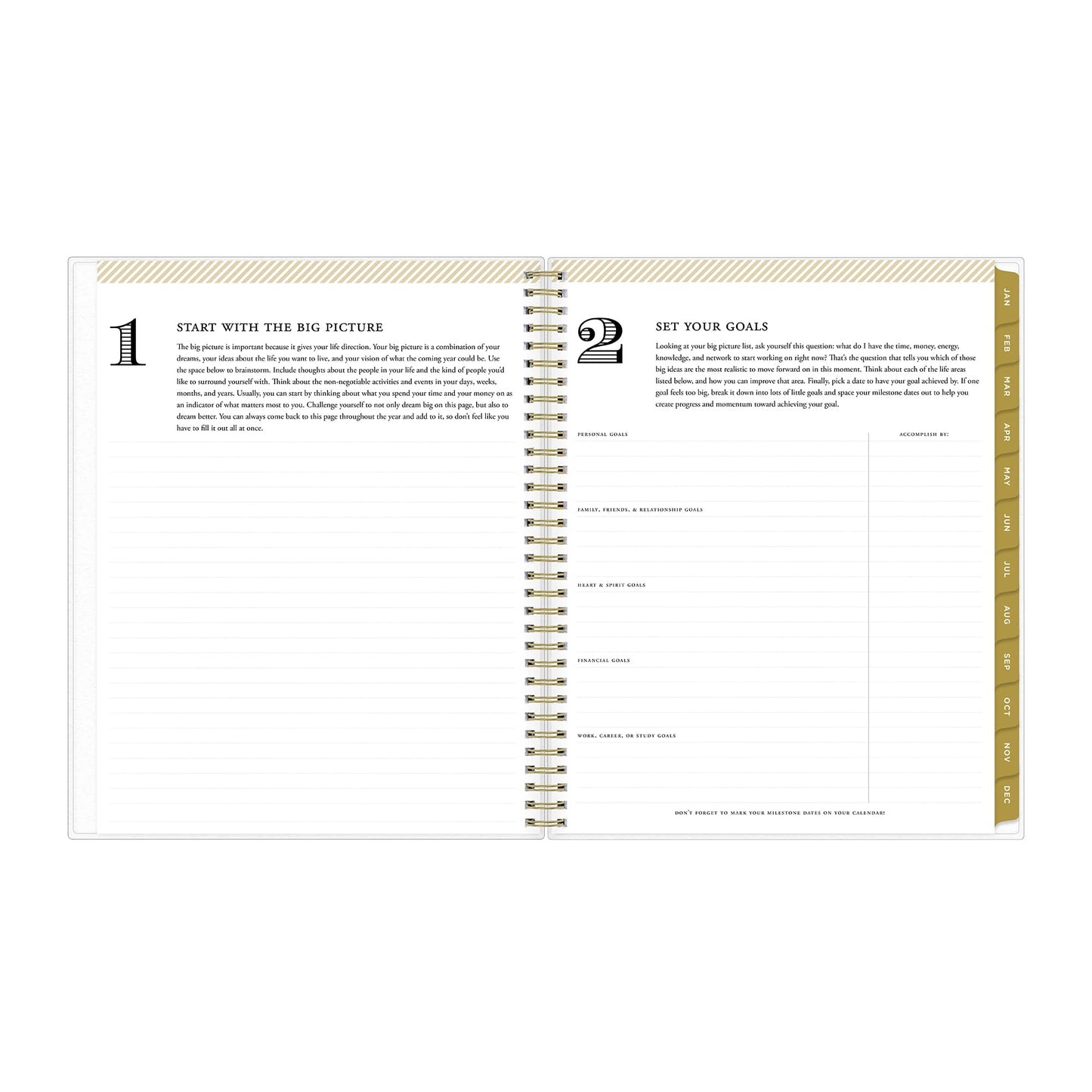 Day Designer Weekly/Monthly Planning Calendar, 8-1/2" x 11", Romance Black Frosted, January To December 2023, 138794