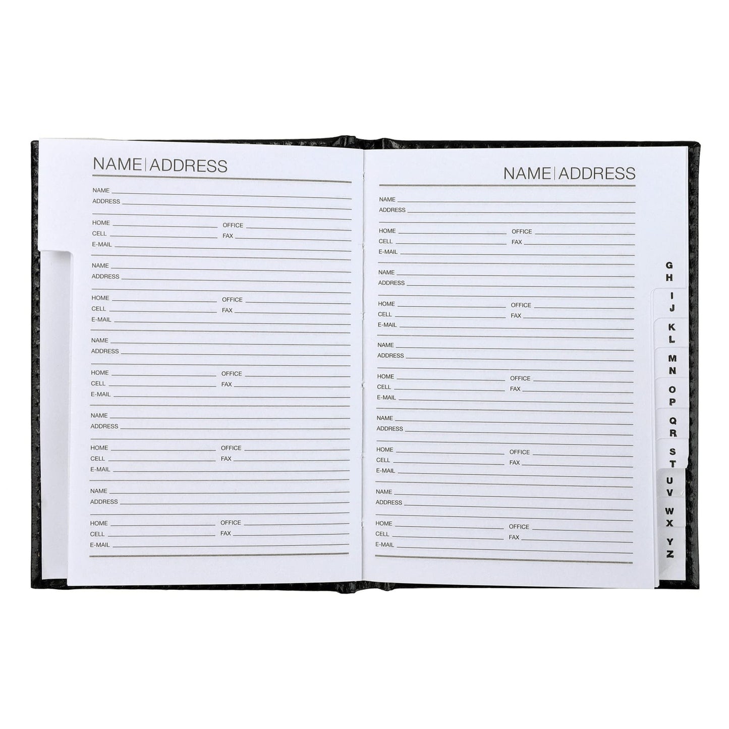 Office Depot Vinyl Small Pocket Telephone/Address Book, 3in. x 4, N20107728