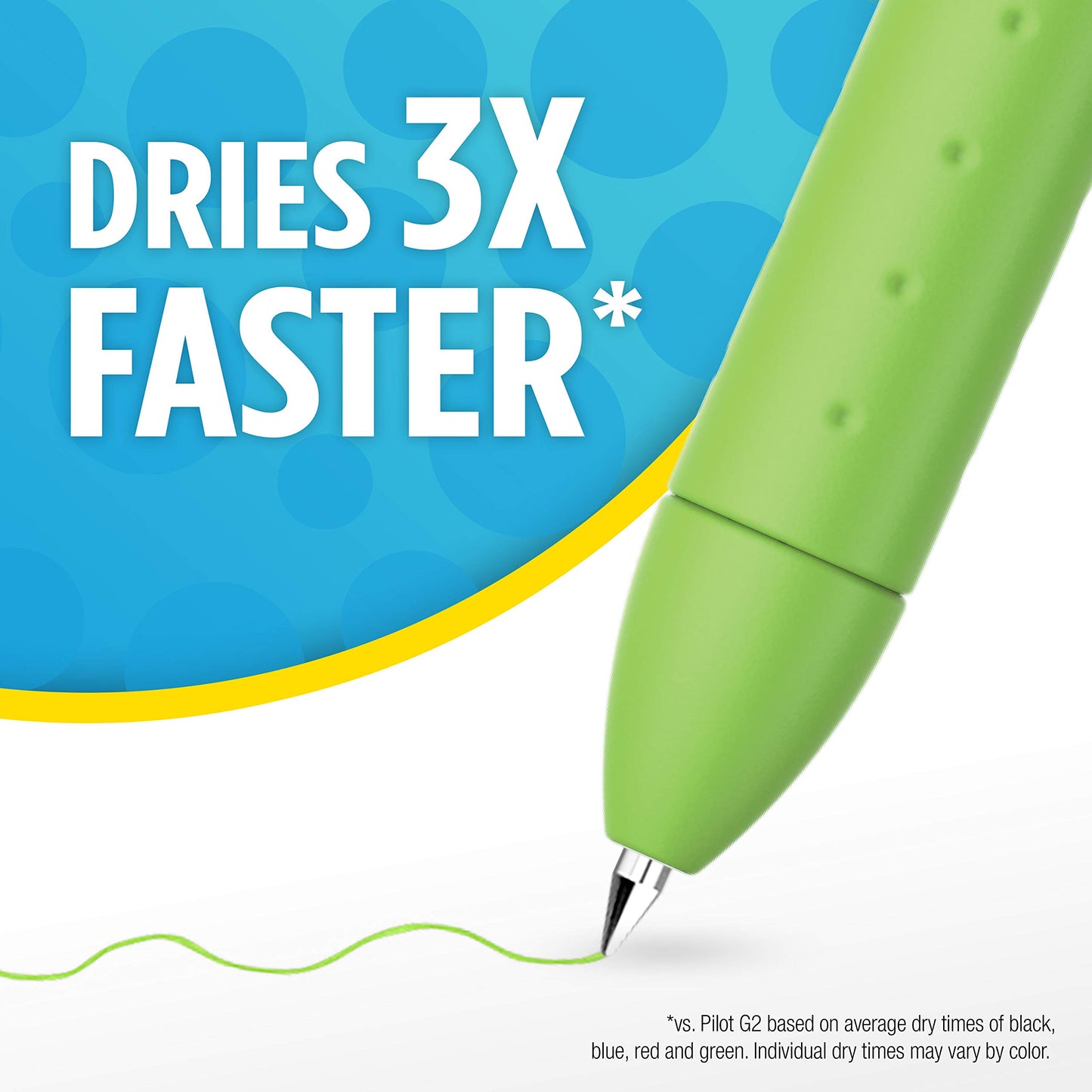 Paper Mate InkJoy Gel Pen, Medium Point, Lime Green