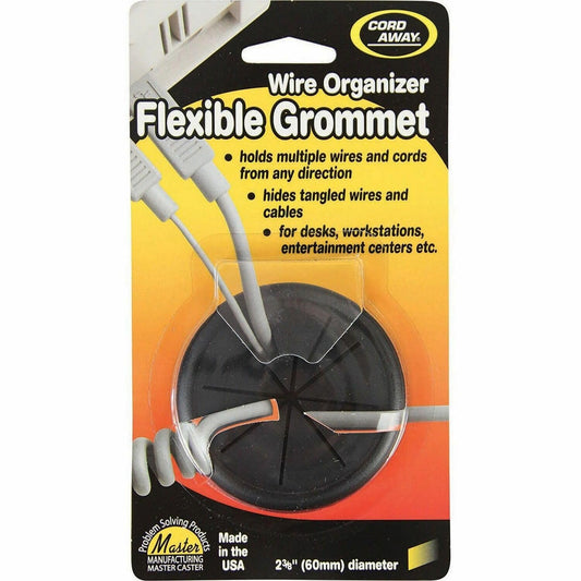 CordAway® Wire Organizer Grommet, Flexible, 2-3/8"