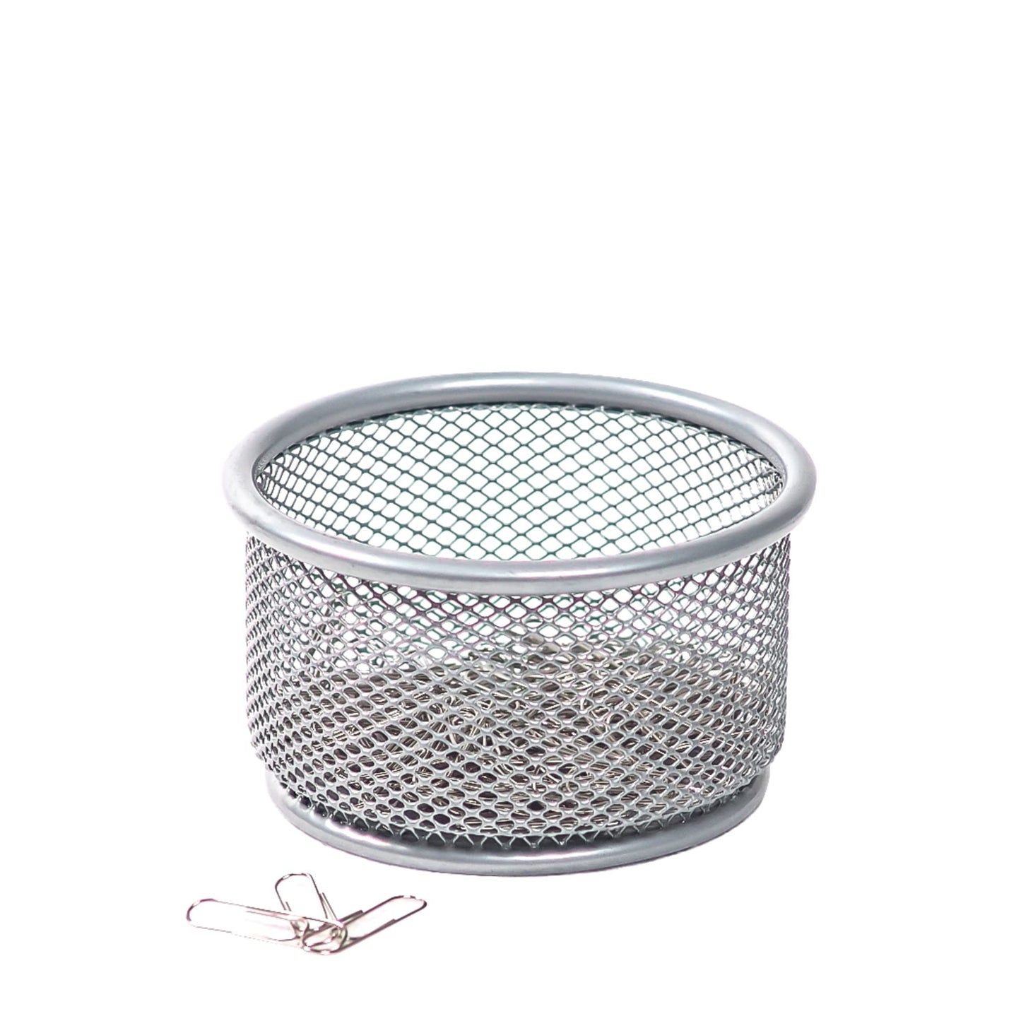 Office Depot� Brand Mesh Paper Clip Holder, Silver