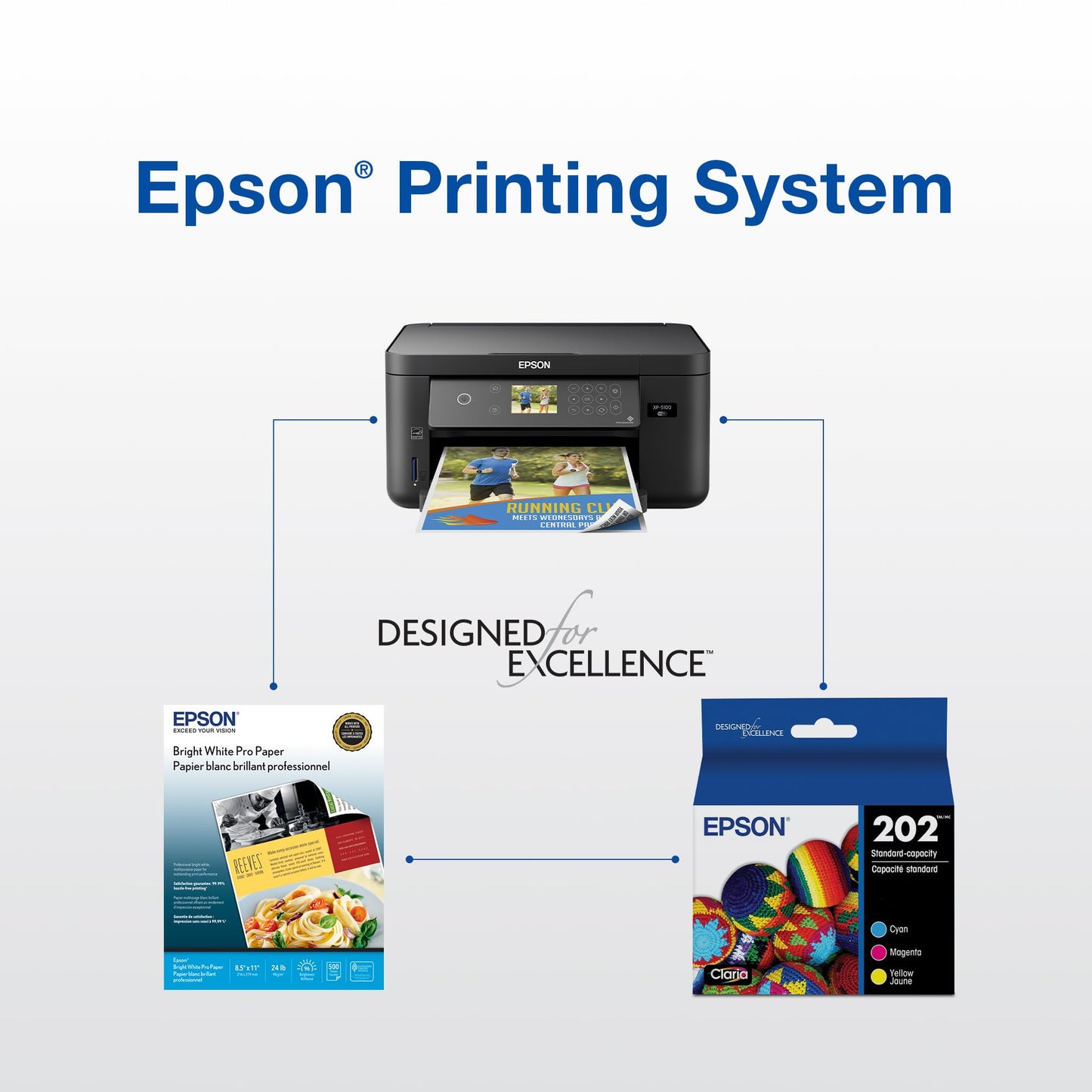 EPSON 202 Claria Ink Standard Capacity Yellow Cartridge (T202420-S) EXP 10.2023