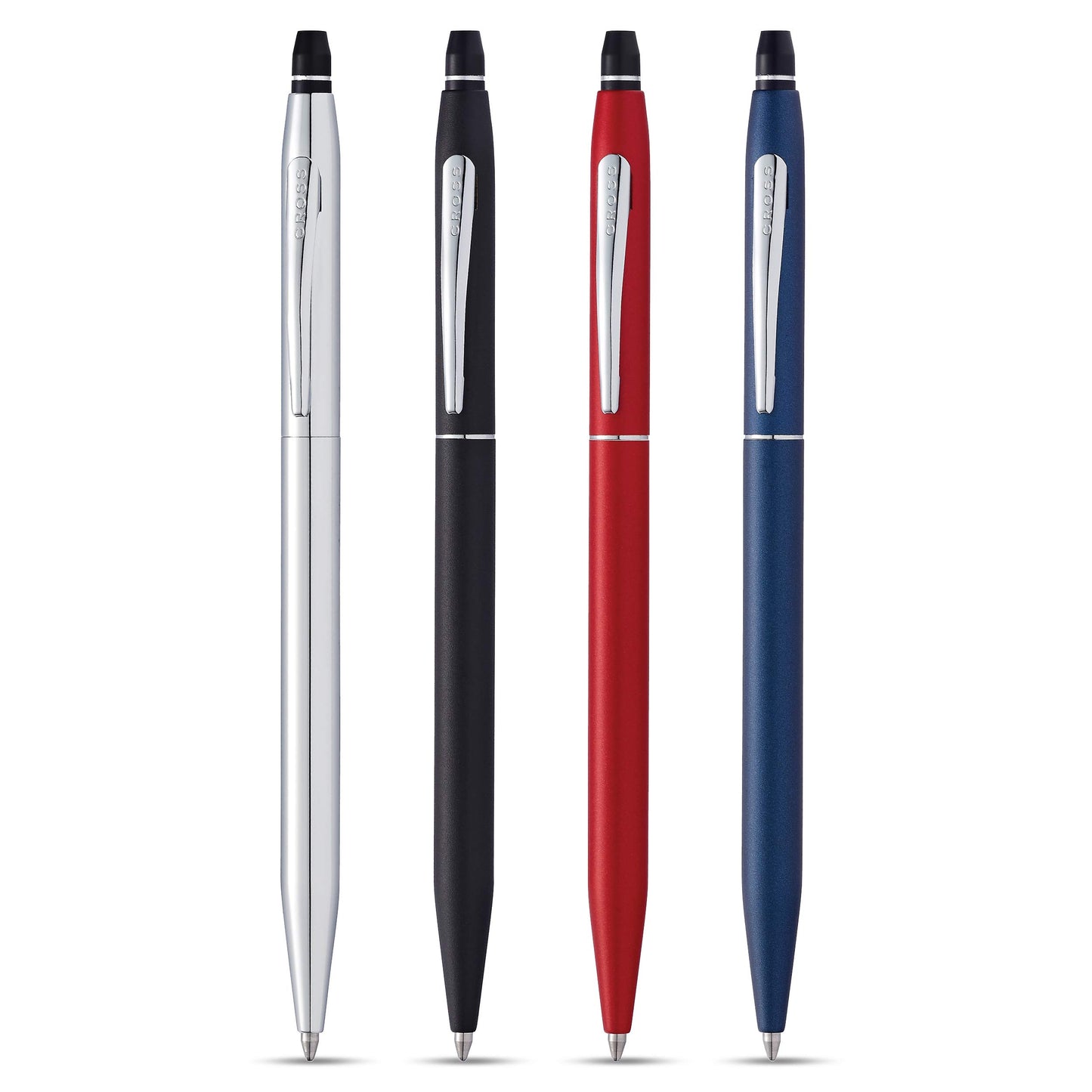 Cross Click Refillable Ballpoint Pen, Medium Ballpen, Includes Premium Gift Box - Classic Black Lacquer