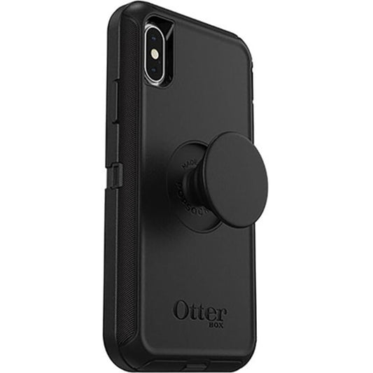 OtterBox Otter + Pop Defender Series for iPhone X/Xs Max - For Apple iPhone X, iPhone XS Smartphone - Black - Drop Resistant, Bump Resistant, Dirt Res