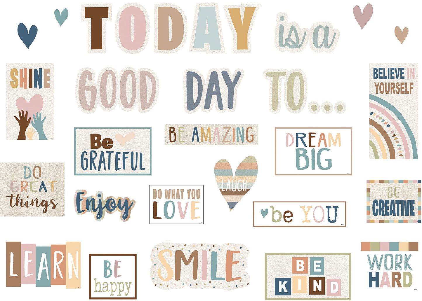 Teacher Created Resources Everyone is Welcome Today is a Good Day Mini Bulletin Board