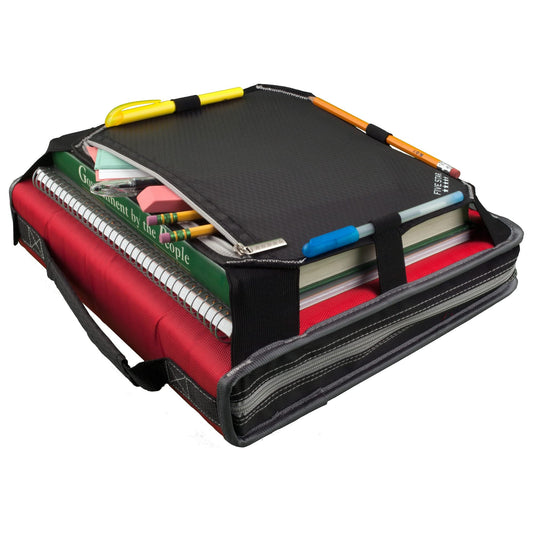 Five Star Zipper Binder, 2 Inch 3 Ring Binder, Expansion Panel, Durable, Color Selected For You, 1 Count (29052)