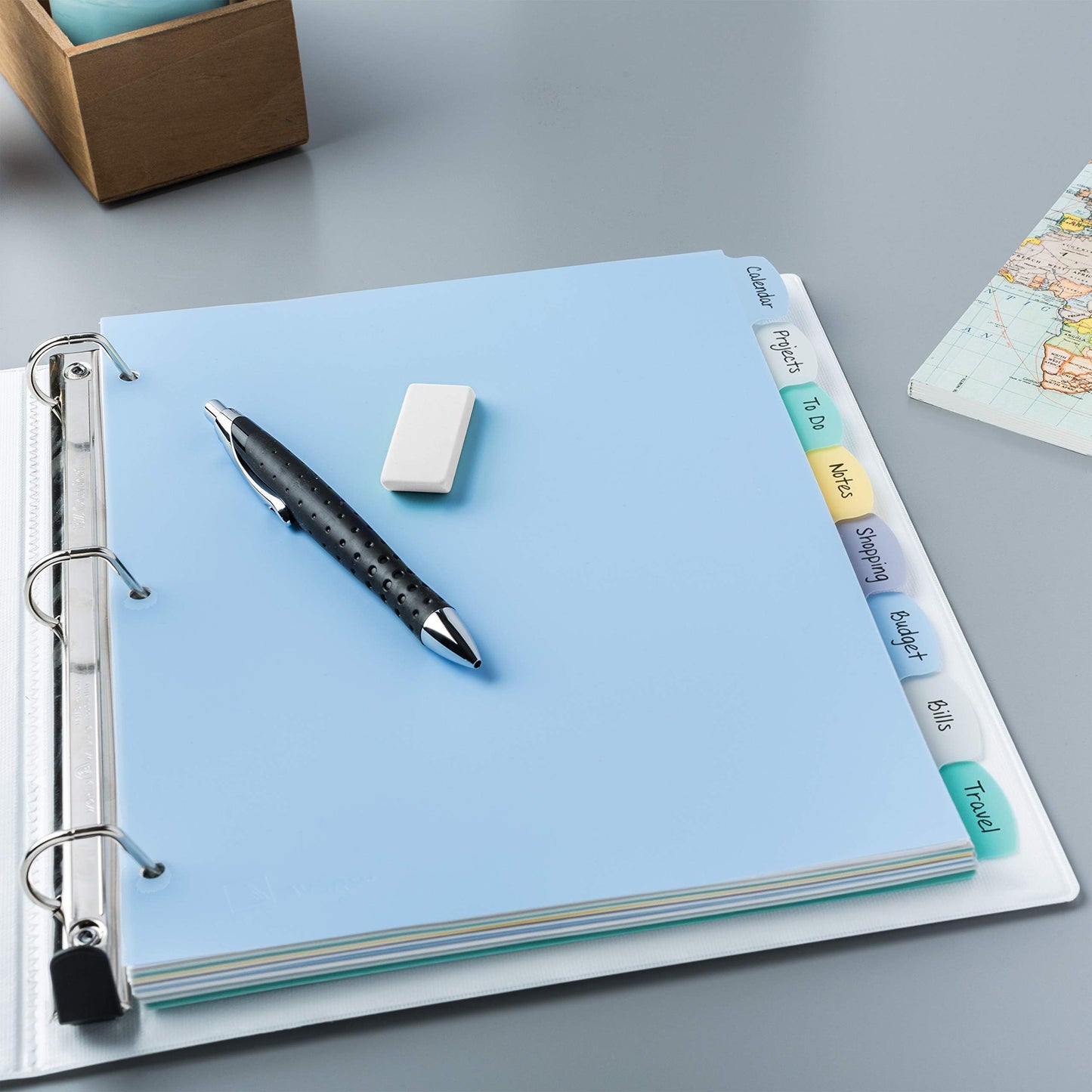 Avery Big Tab Write & Erase Dividers, 8-Tab Set (16171)