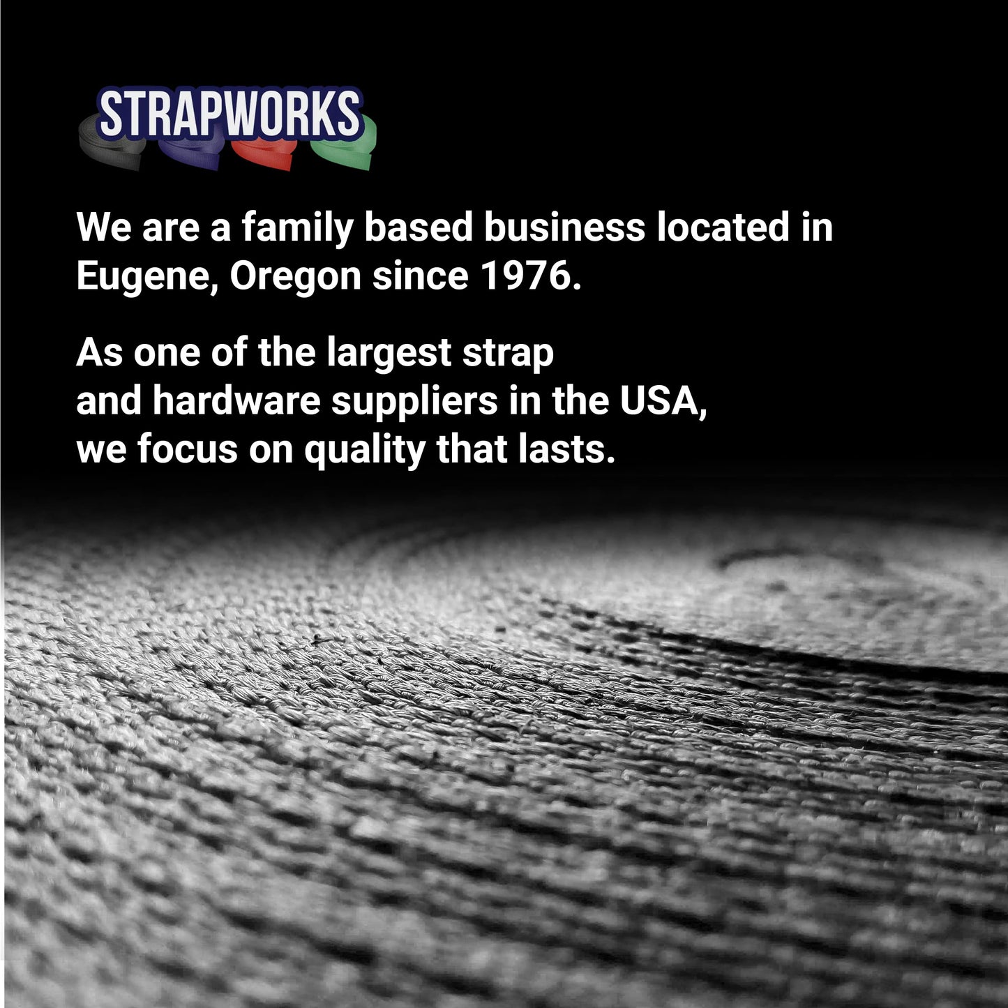 Strapworks Heavyweight Polypropylene Webbing - Heavy Duty Poly Strapping for