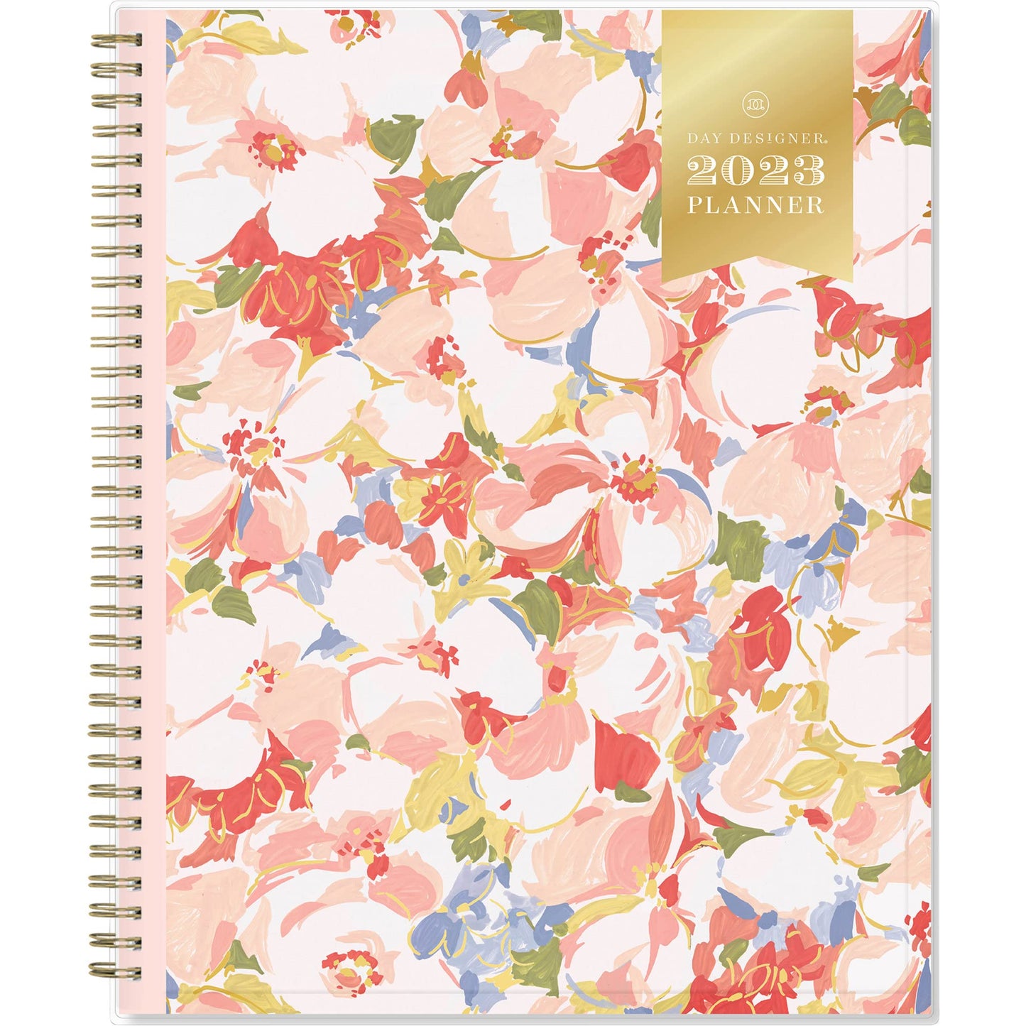 Day Designer Weekly/Monthly Planning Calendar, 8-1/2" x 11", Petals, January To December 2023, 138758